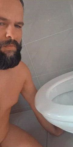 forced public toilet gif