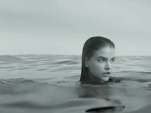 Barbara Palvin - Aqua di Gioia (B&W)