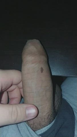 cumshot male masturbation uncut gif