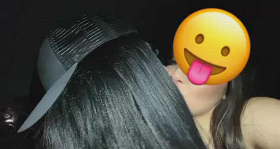 Girls Kissing Trans gif