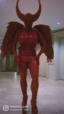 Red Latex Devil