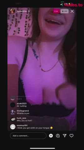 nipslip nude tiktok gif