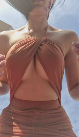 boobs tits titty drop amateur-girls gif
