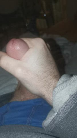 cumshot masturbating penis gif