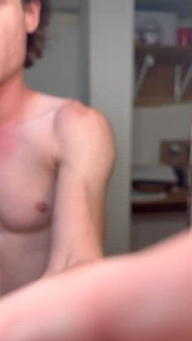 big dick cock gay redhead gif