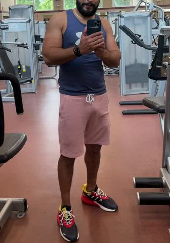 gay gym shorts gif