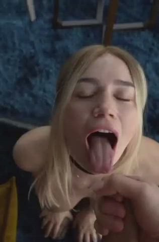 blonde cum pornstar gif