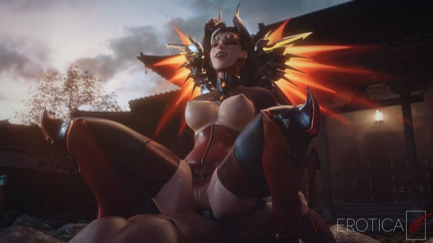 anal bbc demon interracial overwatch riding sfm gif