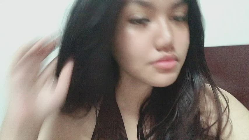 Filipina Pinay Rubbing Small Tits gif