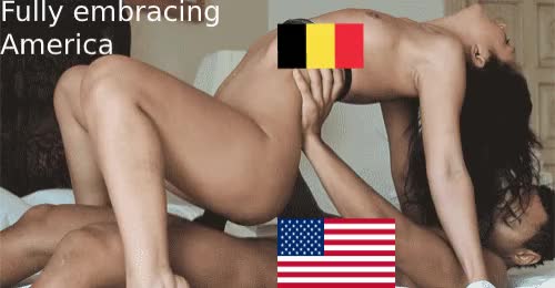 Belgians embracing American