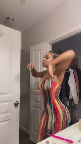 Babe Dress Ebony gif