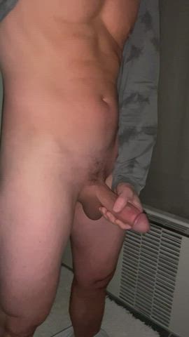 Hard and pissing