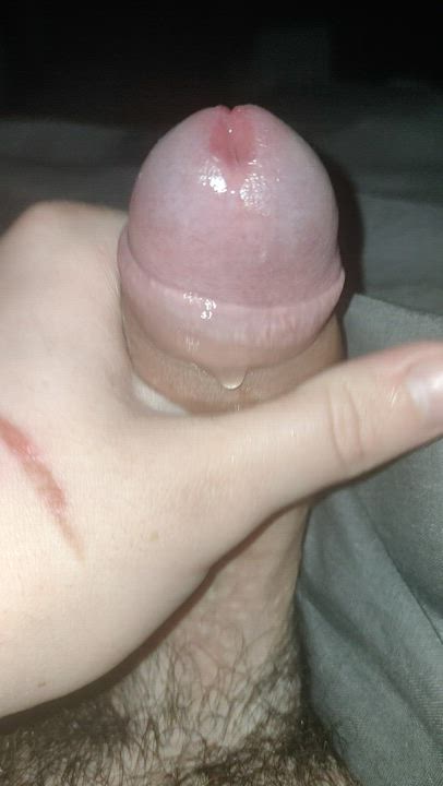 Jerk Off Penis Precum gif