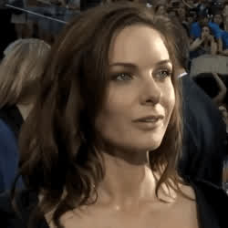 Celebrity Rebecca Ferguson Redhead gif