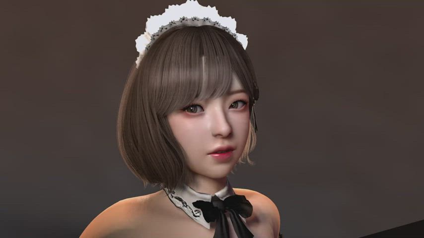 3D Japanese Maid gif