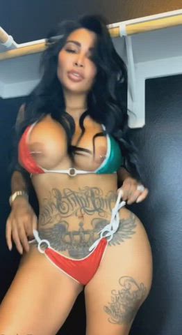 big tits brittanya o'campo latina onlyfans piercing pornstar pussy solo tattoo gif
