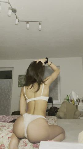 ass ass spread bending over big ass booty erotic lingerie onlyfans teasing gif