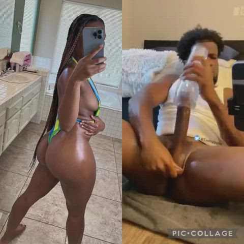 babecock big ass ebony gif