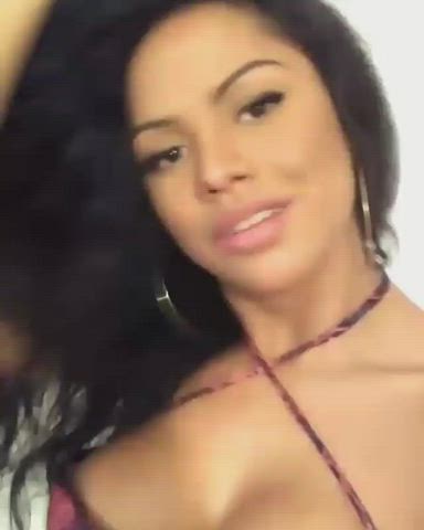 Brazilian Brunette Trans gif