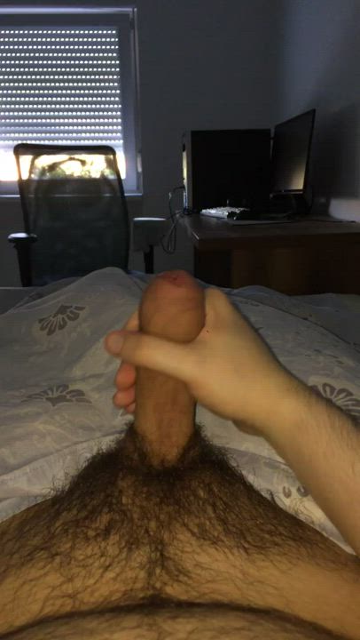 Cock Cum Male Masturbation gif