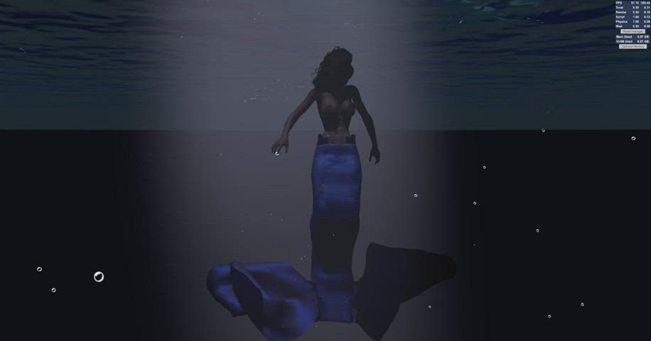 animation nude underwater gif