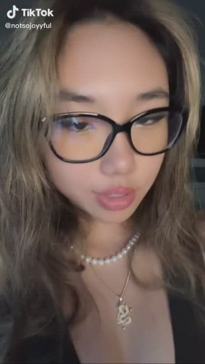 Asian Face Fuck Tongue Fetish gif