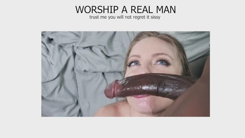 real men deserve to be worshiped