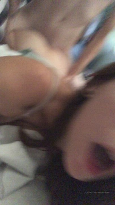 Big Tits Orgasm Pronebone gif