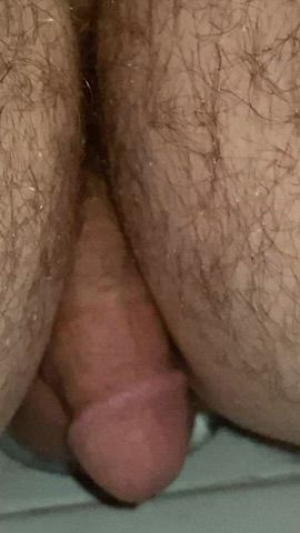 10 inch dildo coming out from my ass