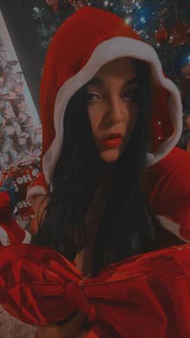 amateur big ass christmas cute lips onlyfans tease teen gif