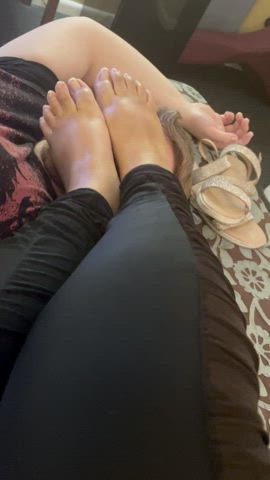 I love rubbing my feet all over your face. That’s exactly where they belong
