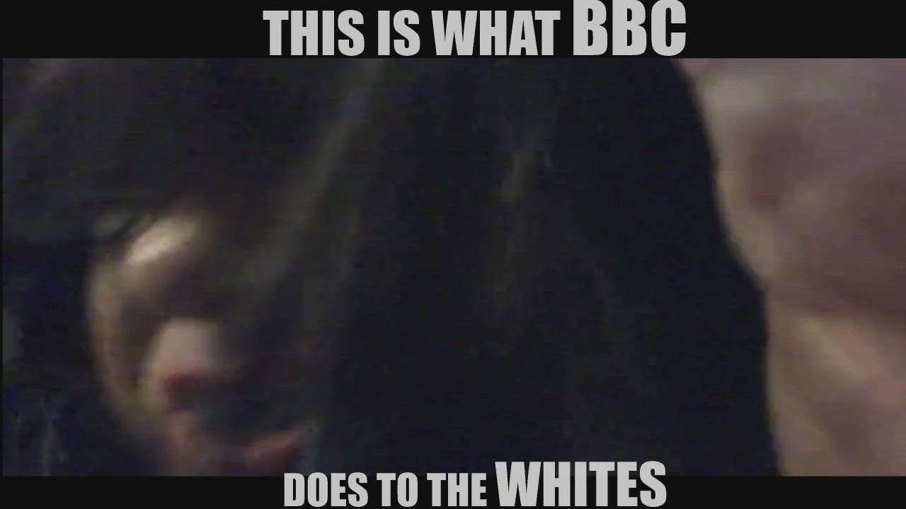 BBC Boi Bull Caption Crossdressing Femboy Interracial Screaming Sissy gif