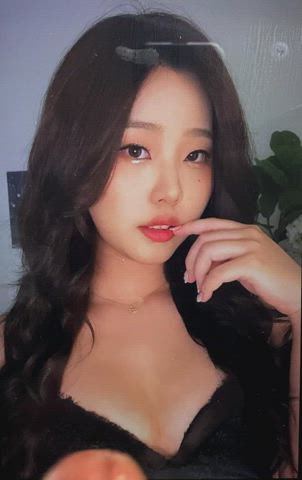 asian cum cum on tits cumshot facial korean tribute gif