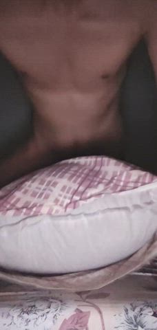 cock indian pillow humping gif