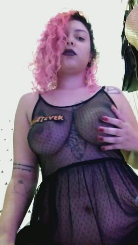 Big Tits Boobs Emo Goth gif