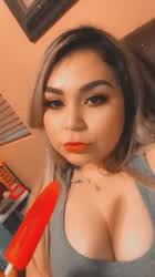 Big Tits Blowjob Latina Sucking gif