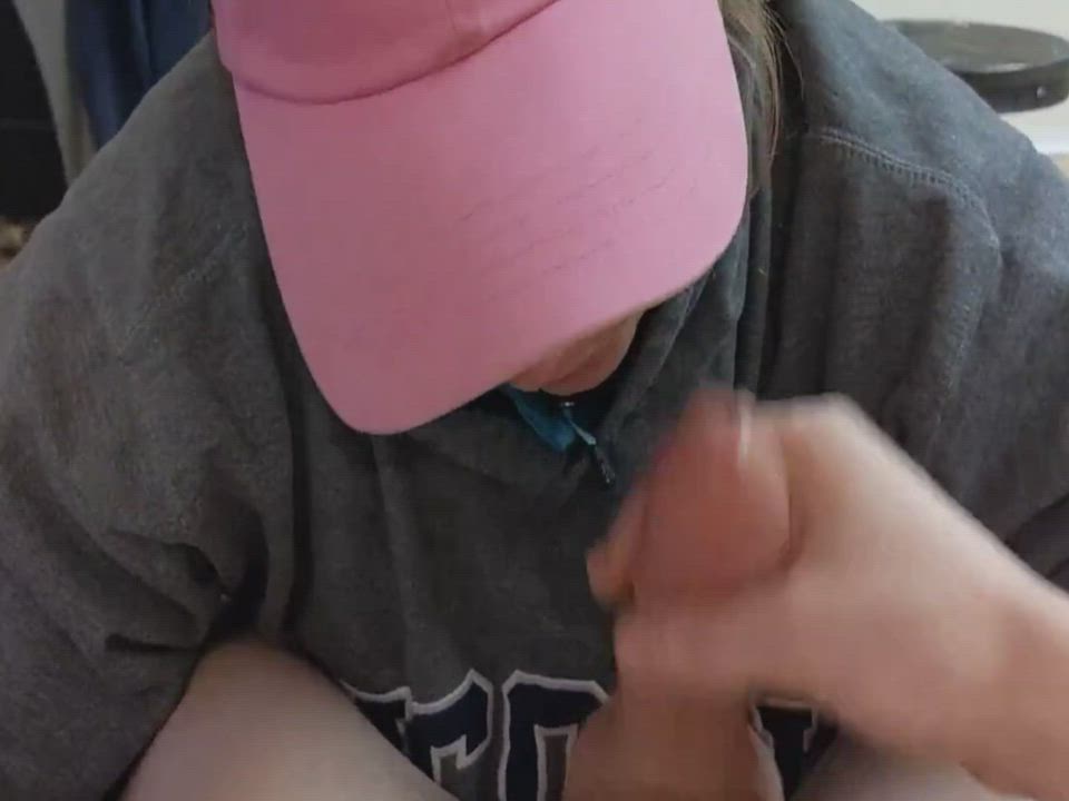 Blowjob College Cumshot gif