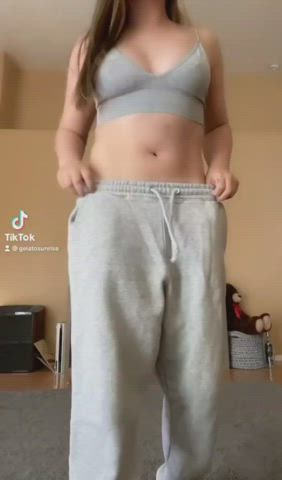 Natural Tits Nude OnlyFans TikTok gif
