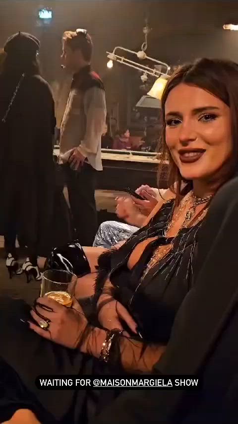 bella thorne celebrity nipslip gif