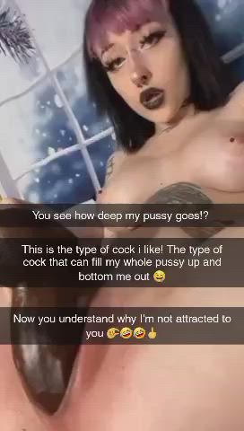 She likes those type of cocks