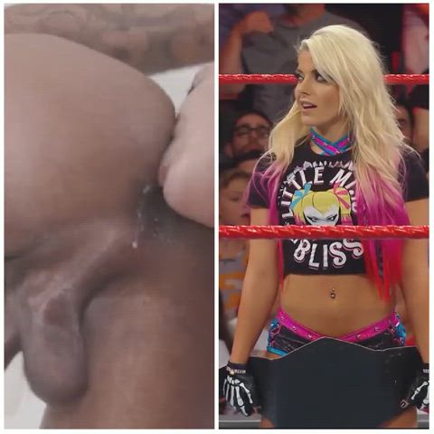 Alexa Bliss rimming babecock