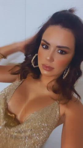 boobs brazilian brunette dani facial goddess tease tribute gif