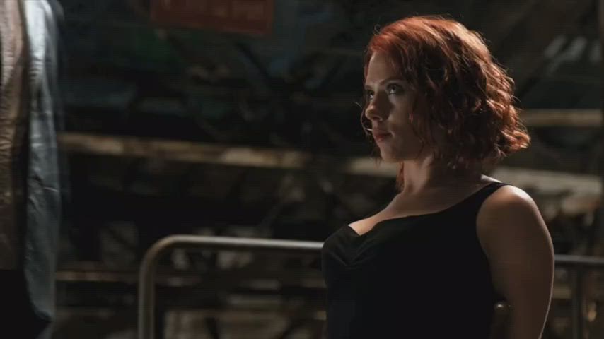 Celebrity Redhead Scarlett Johansson gif