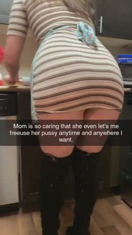 big ass caption doggystyle mom taboo gif