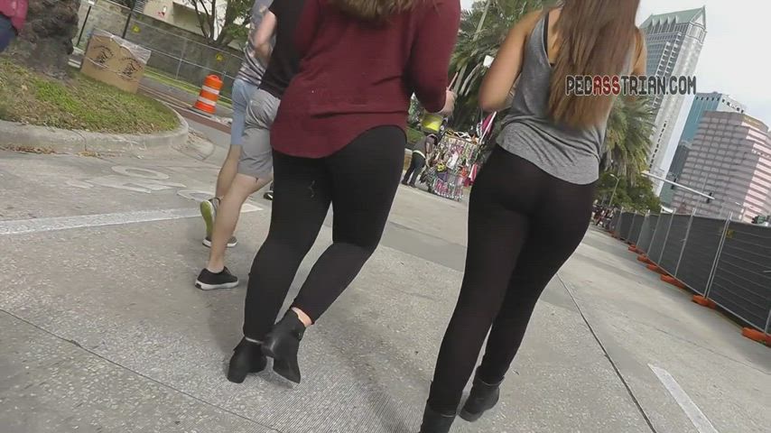 candid college hidden cam leggings see through clothing teen voyeur yoga pants gif