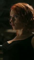 Black Widow (Scarlett Johansson) has definitely been used like a slut by every member
