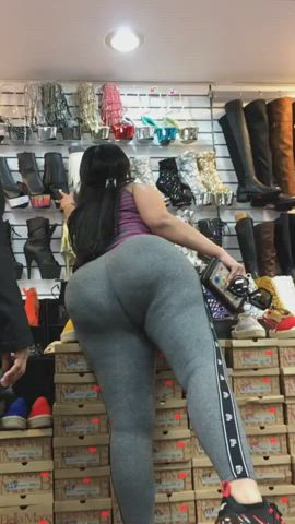 Ass Booty Leggings Thick gif