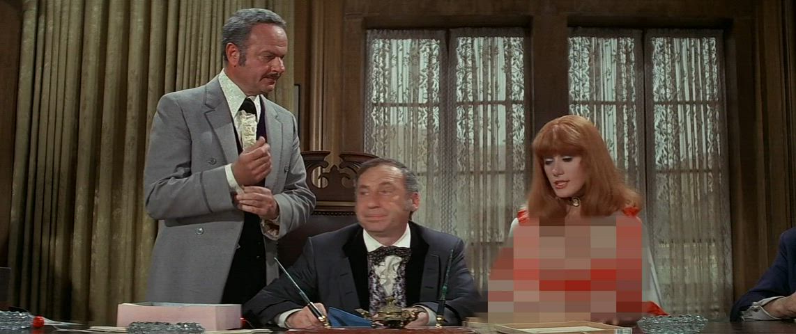 Nostalgic Censoring. Robyn Hilton in Blazing Saddles (1974)