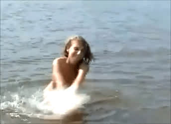 18 Years Old Beach Outdoor Teen Wet gif