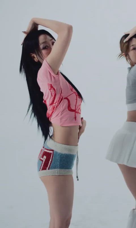 ass shorts kpop gif